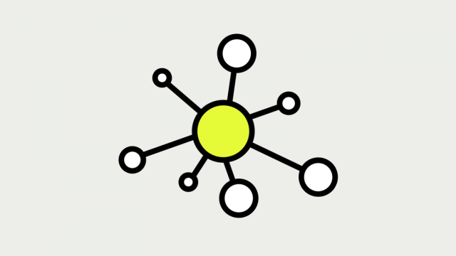 A atom with multiple satelites